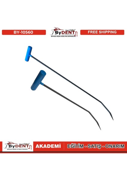 Pdr Boyasız Göçük Düzeltme 2 Parça Çubuk Seti