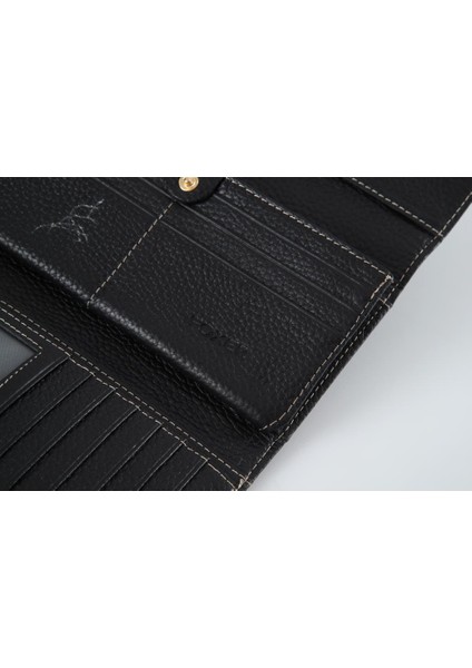 Milano Hakiki Deri Gold Detaylı Kadın Kartlık ve Cüzdan indirimleri