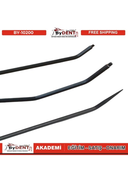 Pdr Boyasız Göçük Düzeltme 3 Parça T Sap Çubuk Seti fiyatları