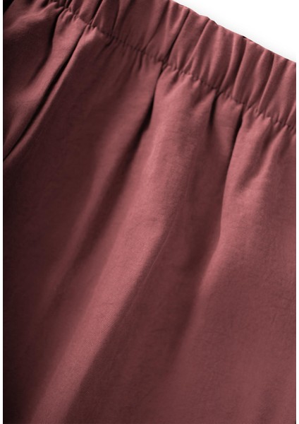 Mevsimlik Modal Pantolon 8-12 Yaş Bordo modelleri