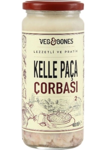 Kelle Paça Çorbası 480ML Konserve