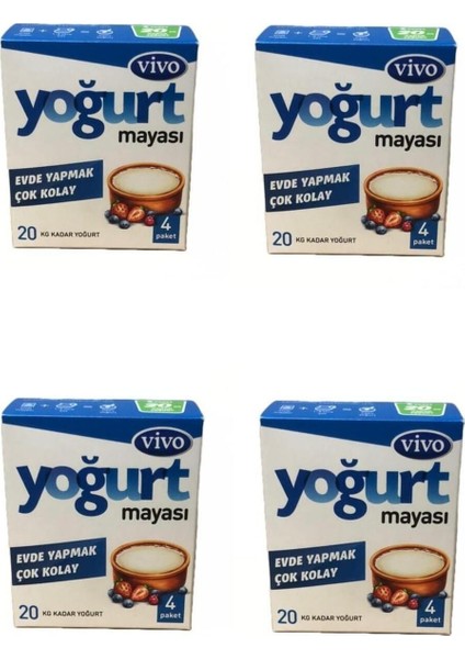 Yoğurt Mayası 4 Lü