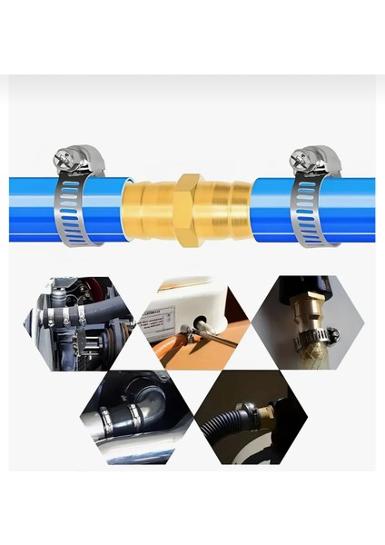 Hortum Kelepçesi Ayarlı 13X19 mm Paslanmaz Ayarlanabilir (25 Adet) modelleri