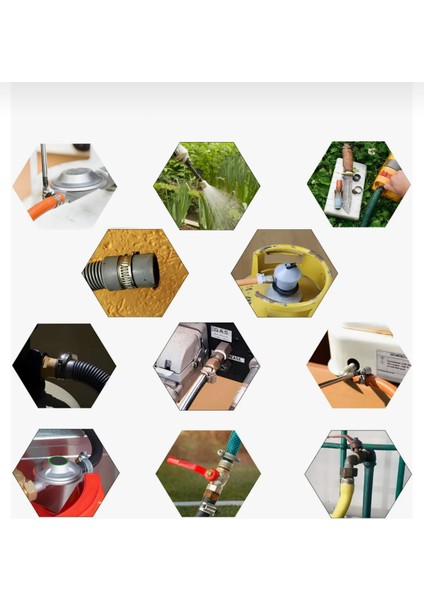 Hortum Kelepçesi Ayarlı 13X19 mm Paslanmaz Ayarlanabilir (25 Adet) fırsatları