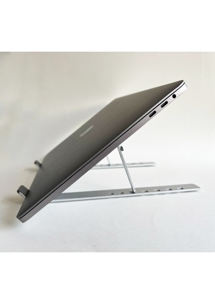 Katlanabilir Laptop Standı Özel Yükseltici Aparat Metal Tasarım fiyatları