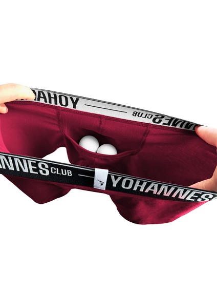 Erkek Özel Keseli Pamuklu Boxer,3'lü Paket - 3 Pack, Large, Bordo,yeşil,mavi indirimleri