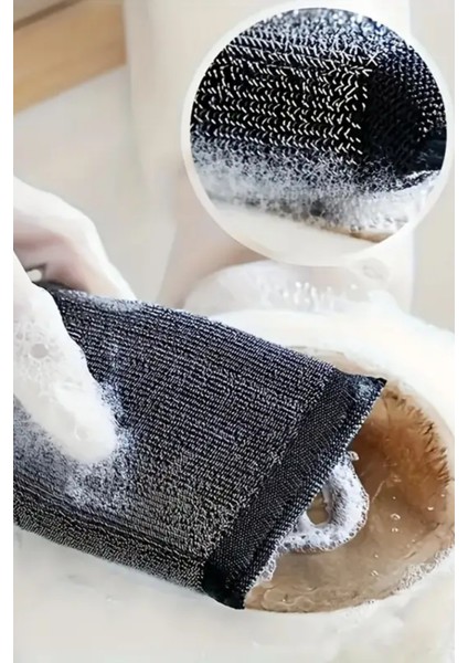 4 Adet Sihirli Inox Tel Bulaşık Süngeri – Paslanmaz Çelik, Yağ ve Kir Sökücü Sünger indirimleri