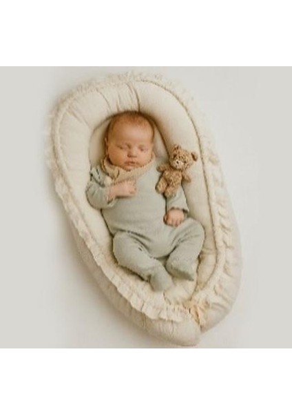 Babynest Anne & Baba Yanı Yatağı Lady Home Ekru