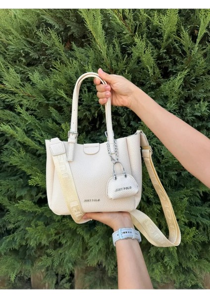 Kadın Lüks 3 Bölmeli Yumuşak Deri Şık Ayarlanabilir Askılı Omuz Çantası indirimleri