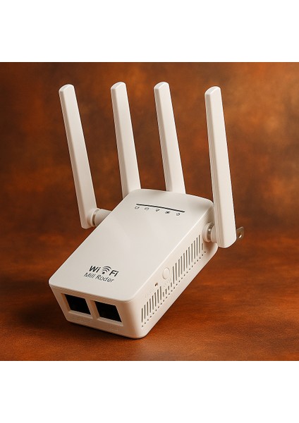 Wıfı Repeater + Router + 300MBPS/1200MBPS Beyaz modelleri