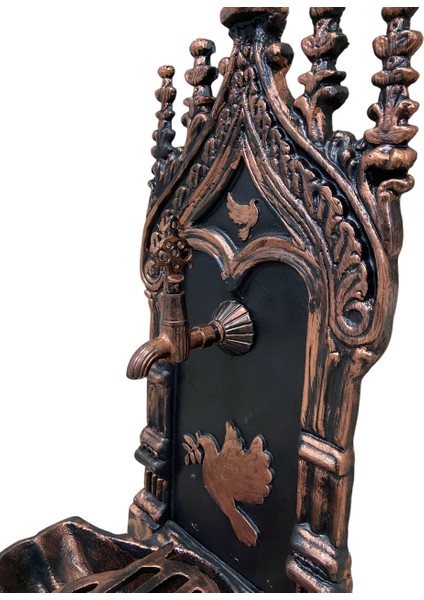 FS_904 Bakır Midye Alüminyum Bahçe Çeşmesi modelleri