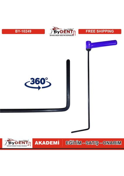 Pdr Boyasız Göçük Düzeltme Özel Çubuk Sustalı 360 Döner Kulp modelleri