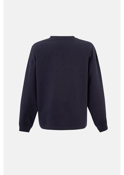 Kadın Lacivert Sweatshirt Blue indirimleri