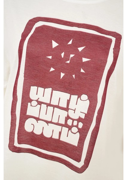 Kadın Raja Tişörtü Bordo Kırmızı