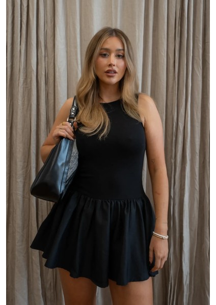 Kadın Coco Mini Siyah Elbise Black modelleri