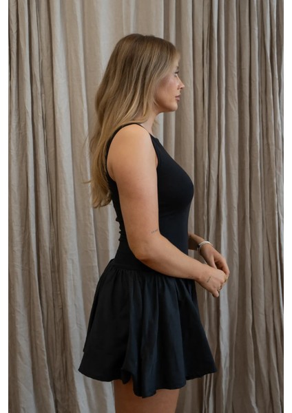 Kadın Coco Mini Siyah Elbise Black fırsatları