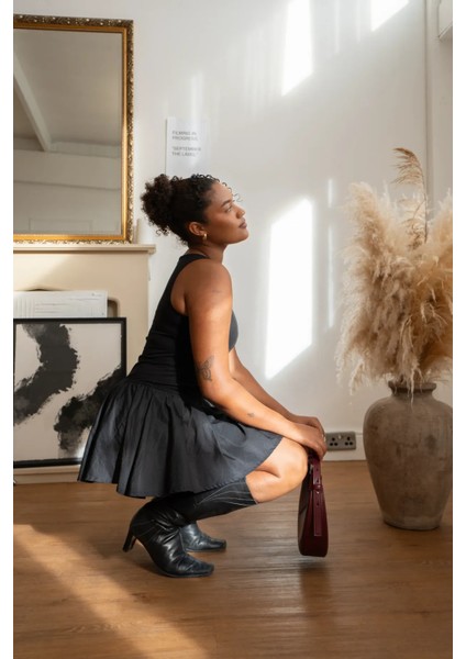 Kadın Coco Mini Siyah Elbise Black