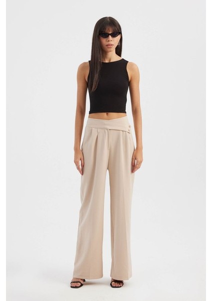 Kadın Yuvarlak Yaka Temel Tank Atlet Black