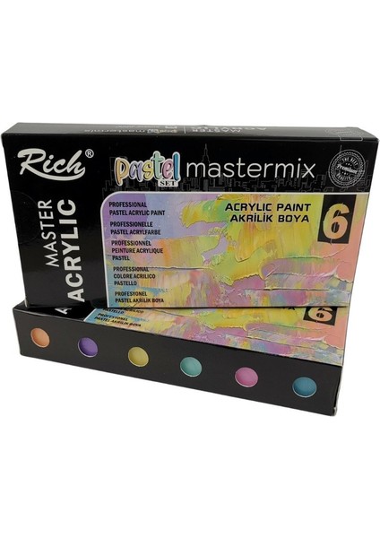 Master Mix Pastel Set 6 Lı 06011408