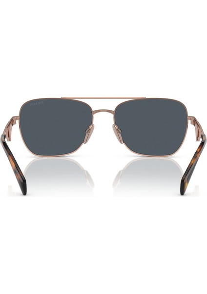 PR A50S SVF09T 59 Kadın Gold Metal Oval Güneş Gözlüğü modelleri