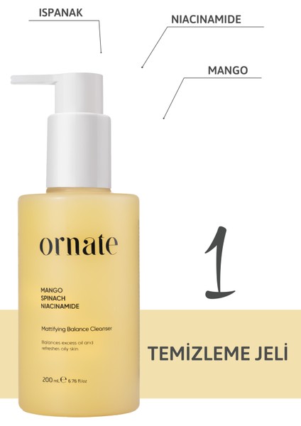 Yağlı Ciltler Için Cilt Bakım Seti fiyatları