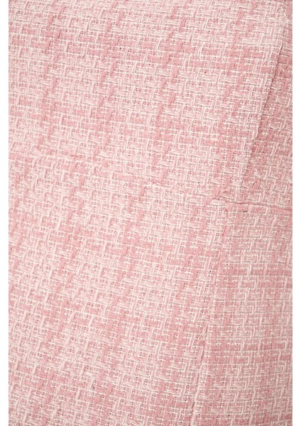 Kadın Tüvit Süper Mini Elbise Neon Pembe indirimleri