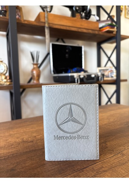 Mercedes Dikişli Araç Ruhsat Kılıfı Kabı Oto Ruhsatlık Araba Ruhsat Koruyucu fırsatları