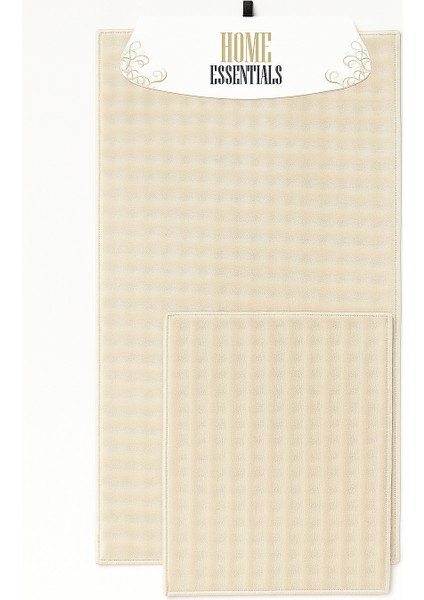 Pamuk Banyo Paspası 2 'li Set, Kaymaz Taban,banyo Paspası Klozet Takımı, Yıkanabilir, Yumuşak 60X100/40X60 cm fiyatları