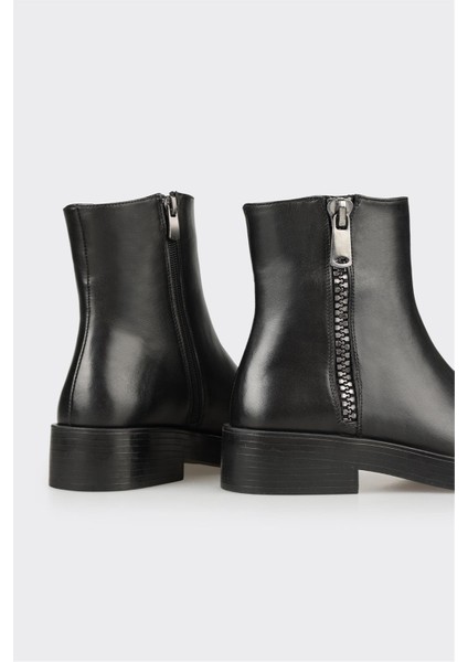 Siyah Deri Kadın Günlük Bot fırsatları