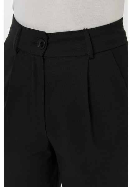 Kadın Havuç Fit Basic Pantolon Siyah indirimleri
