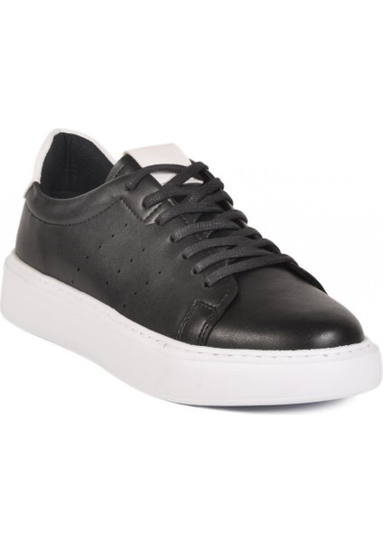 136 M Siyah-Beyaz Erkek Sneaker
