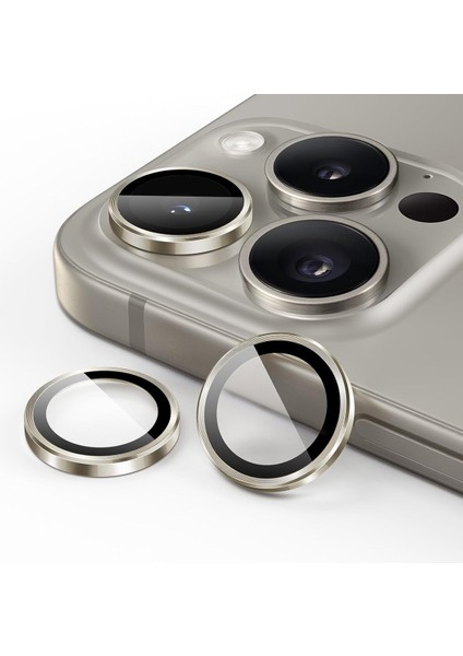 iPhone 14/14 Plus Uyumlu Kamera Lens Koruyucu(2'li Set) Gümüş