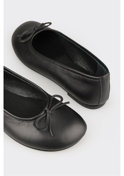 Siyah Deri Kadın Günlük Ayakkabı indirimleri