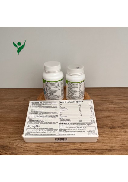 Erkekler için F2 Vitamin Tablet - Herbalifeline Max Omega - Xtra-Cal (Kalsiyum) - 3'lü Set fiyatları
