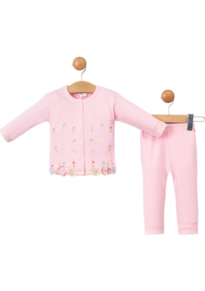 Çiçek Nakışlı Kız Takım