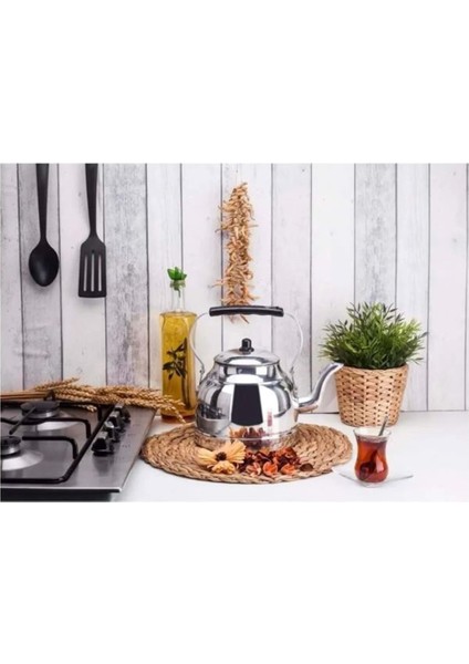 Alüminyum Üsten Saplı Kamp Piknik Çaydanlığı 20 No 3,2 Litre