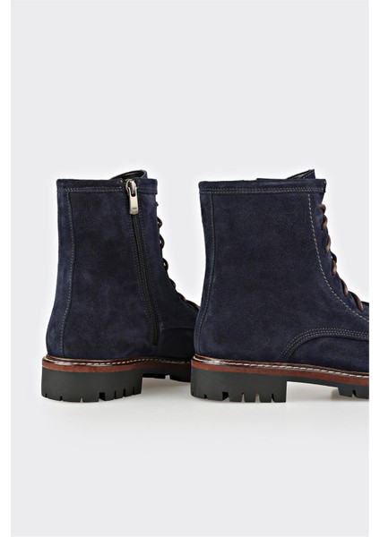 Lacivert Deri Kadın Günlük Bot fırsatları