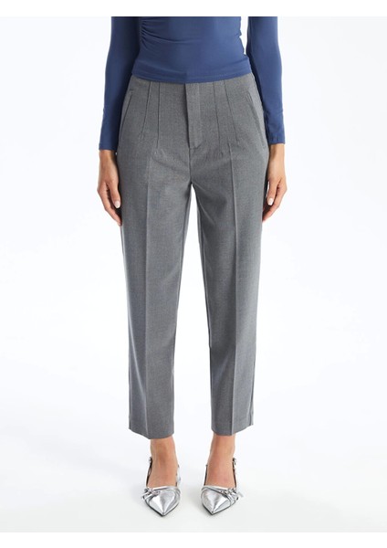 Lcw Vision Gri Dar Fit Kadın Pantolon modelleri