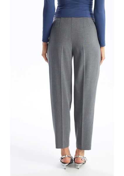 Lcw Vision Gri Dar Fit Kadın Pantolon indirimleri
