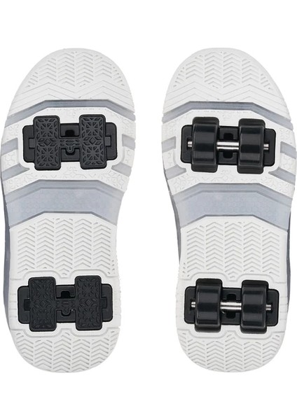 Nils F Siyah Işıklı Patenli Ortopedik Çocuk Spor Ayakkabı