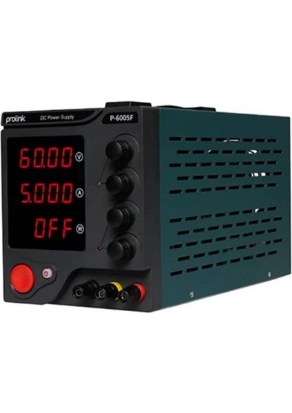 LUXURY,60V 5A Ayarlabilir Güç Kaynağı Prolink P-6005F