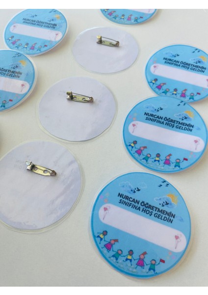 Çocuk Okul Yaka Kartı (15 Adet) modelleri