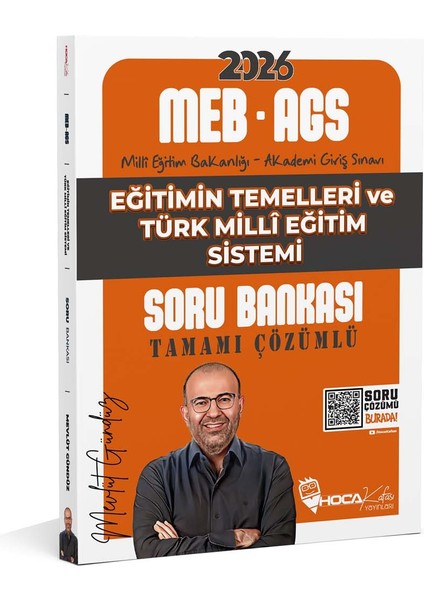 2026 Meb-Ags Eğitimin Temelleri ve Türk Milli Eğitim Sistemi Soru Bankası-Mevlüt Gündüz