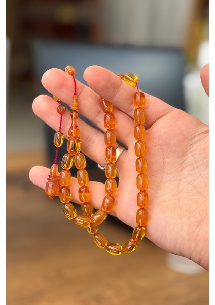 Mahmut Karak Imzalı Kapsül Sıkma Kehribar Tesbih fiyatları