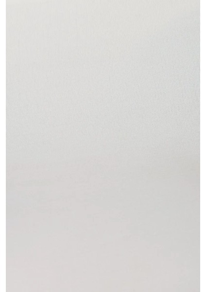 Kadın Kare Yaka Crop Top White