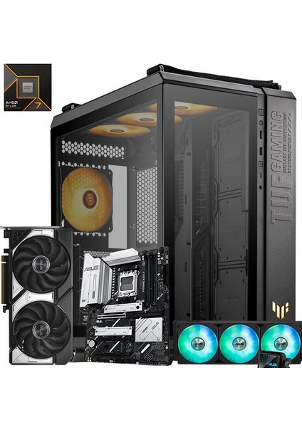 Amd Ryzen 7 9800X3D 32GB 1tb M2 16GB RTX5060TI W11P