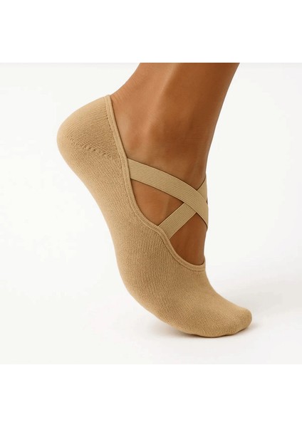 Kaydırmaz Taban Pamuklu 2'li Paket Pilates &yoga Çorabı fiyatları