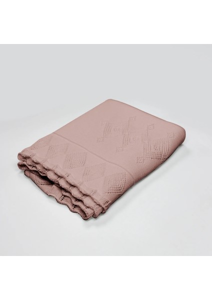 Battaniye Triko Knitwear Colors Pembe 85X110CM