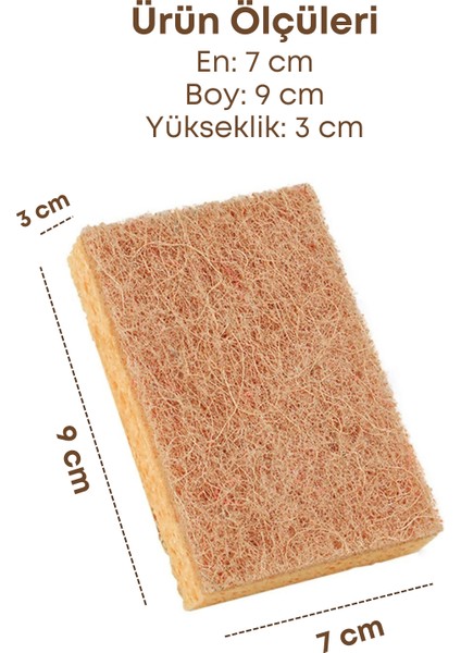 5 Adet Lifli Düz Bulaşık Süngeri – Özel Dokulu, Dayanıklı Temizlik Süngeri Seti modelleri