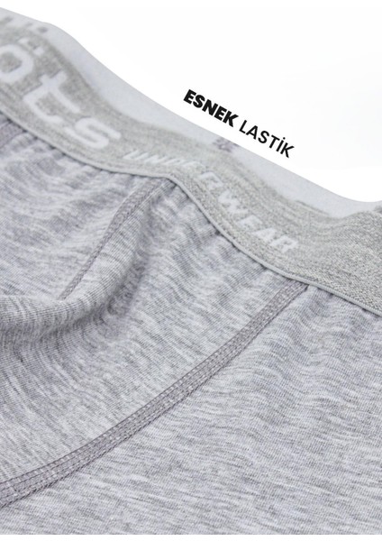 Erkek Boxer Uzun Paça Boyu (%96 Pamuk - %4 Elastan) modelleri
